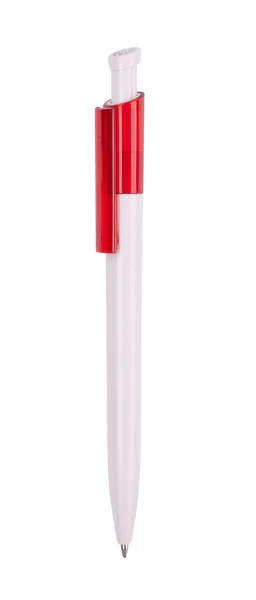Red pen isolated on white — Stock Photo, Image