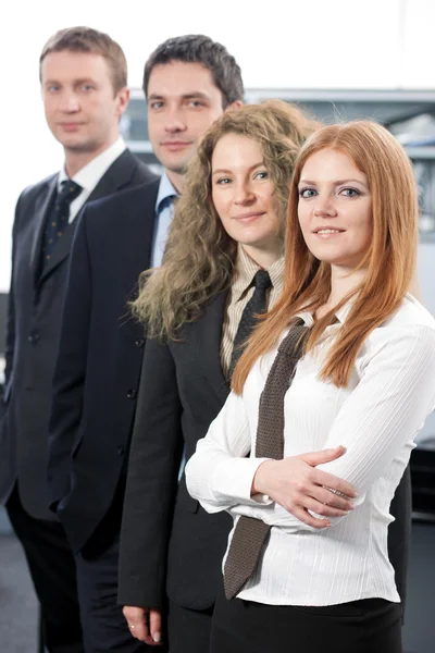 Group of office workers — Stock Photo, Image