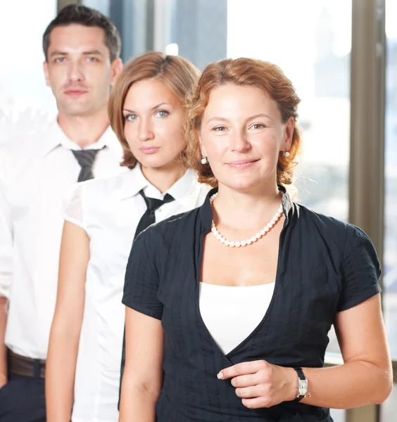 Group of officce workers — Stock Photo, Image