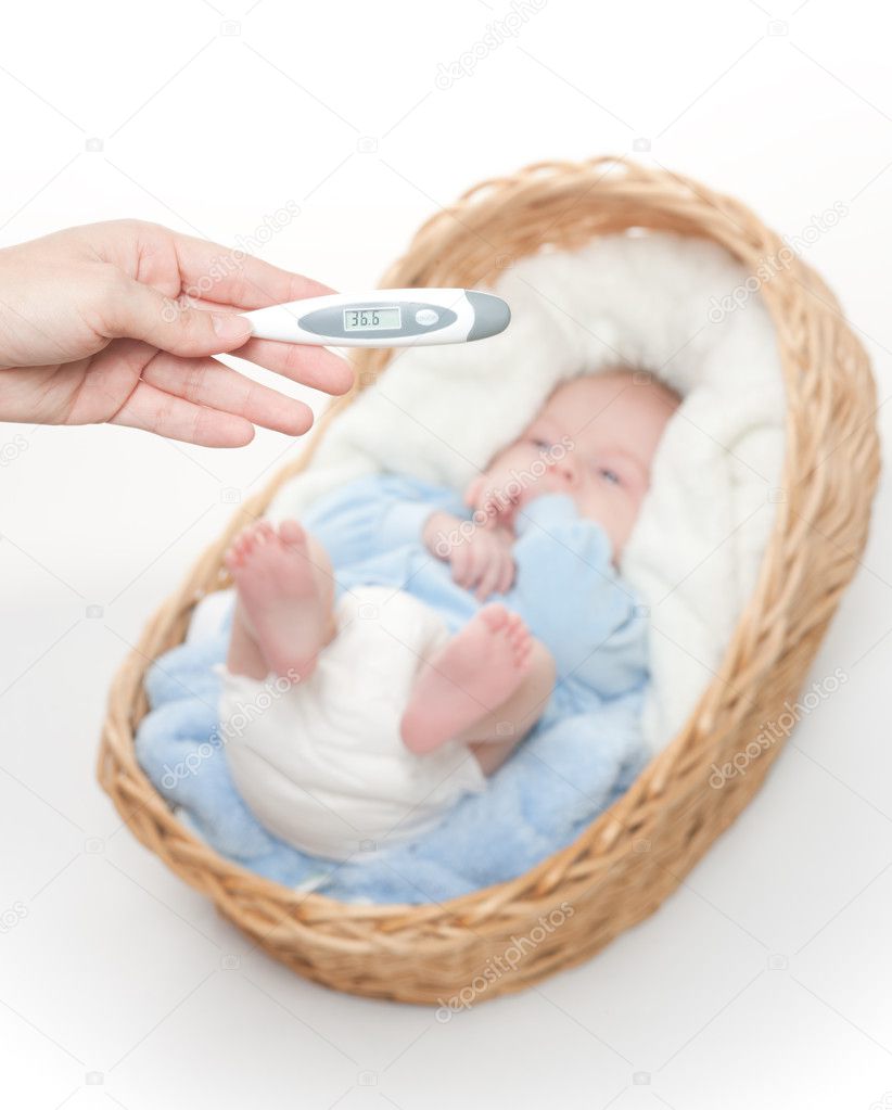 newborn baby basket