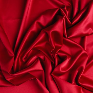 Red silk clipart