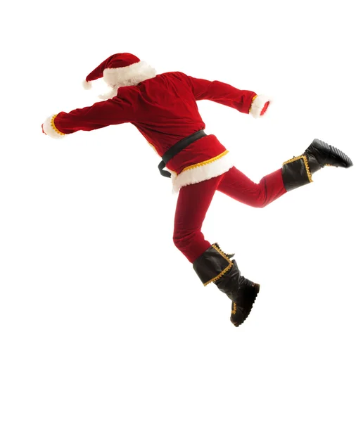 กระโดดซานต้า — ภาพถ่ายสต็อก