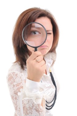 Magnifying glass clipart