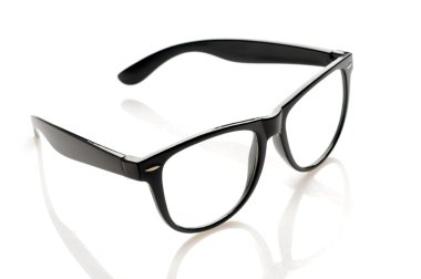 Black glasses clipart