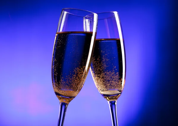 Flétny Champagne — Stock fotografie
