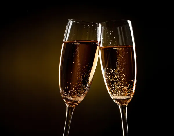 Flétny Champagne — Stock fotografie