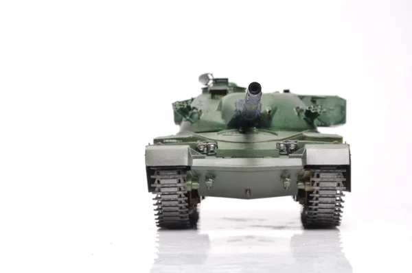 Scale Model Great Britain Tank Focused Turret — Stock Photo, Image