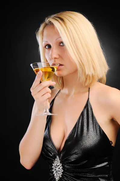 Sexy blondynka — Zdjęcie stockowe