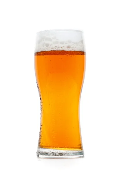 Glass of classic beer — Stock Photo, Image