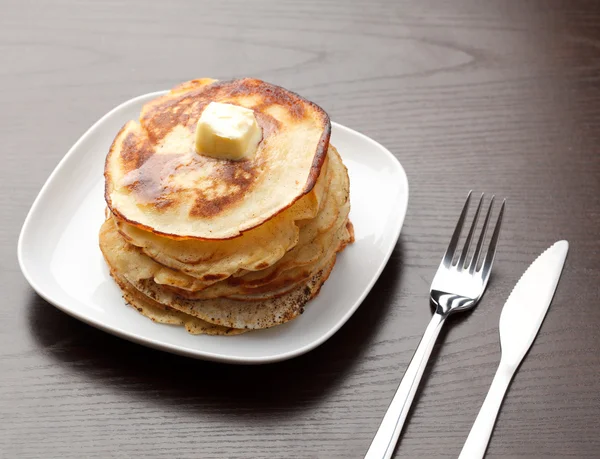 Homemade pancakes — Stock Photo, Image