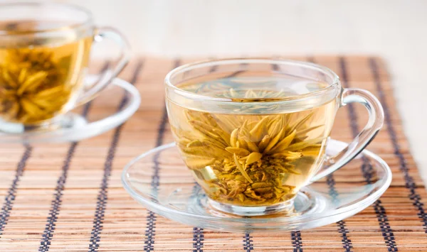 Bright picture of green tea — Stock Photo, Image