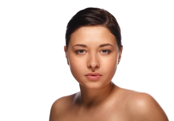 Portrait Beautiful Woman Perfect Skin — Stock Photo, Image