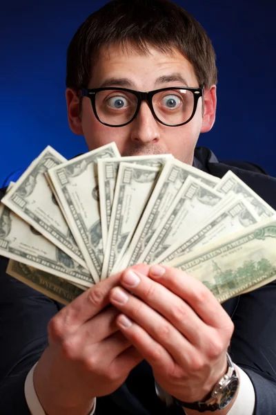 Hombre con dinero —  Fotos de Stock