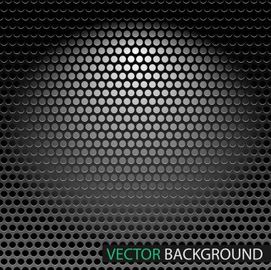 Seamless metal grid. clipart