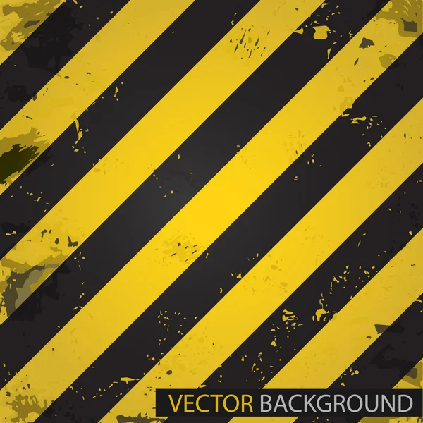 Hazard stripes. Vector background — Stock Vector