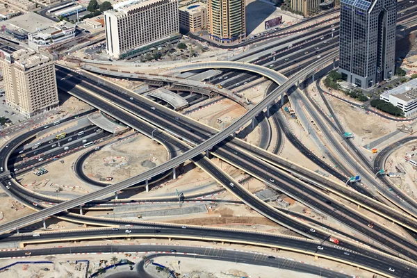 Intercambio de transporte en Dubai . — Foto de Stock
