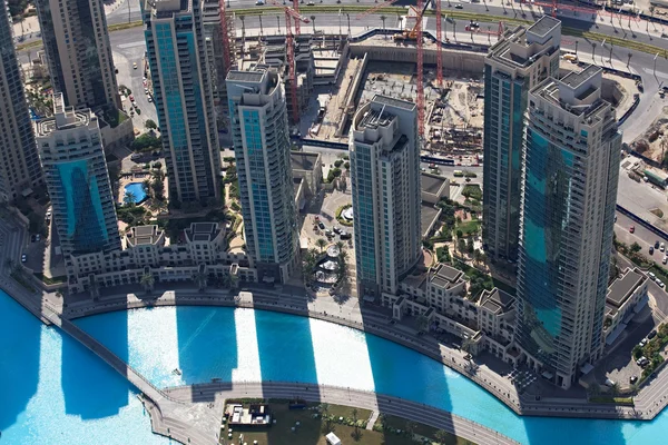 Wolkenkrabbers in Dubai. VAE. — Stockfoto