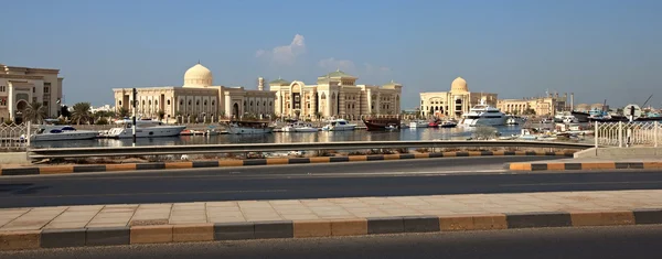 Moderne Stad Sharjah Creek Verenigde Arabische Emiraten — Stockfoto