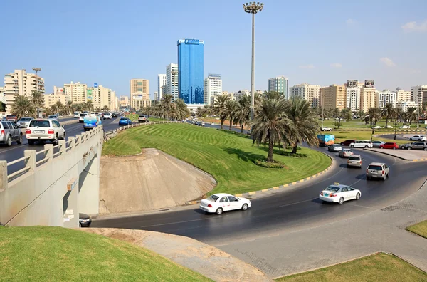 Cidade Moderna Sharjah Eau — Fotografia de Stock