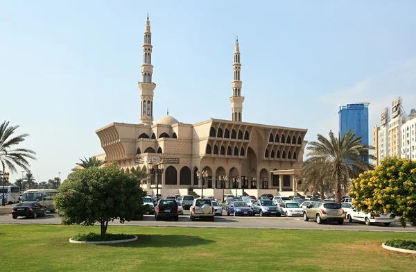 Koning faisal moskee. Sharjah. — Stockfoto