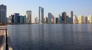 sharjah içinde gökdelenler.