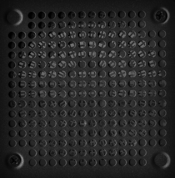 Ventilatie lattice donkere — Stockfoto