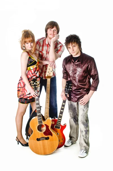 Music rock-band — Stock Photo, Image