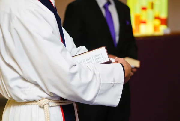 stock image Studying the bible