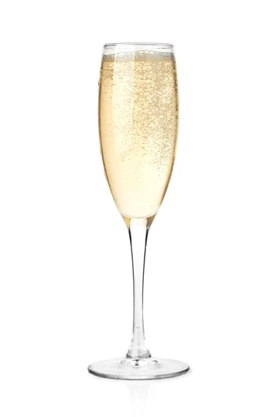 Champanhe em um copo — Fotografia de Stock