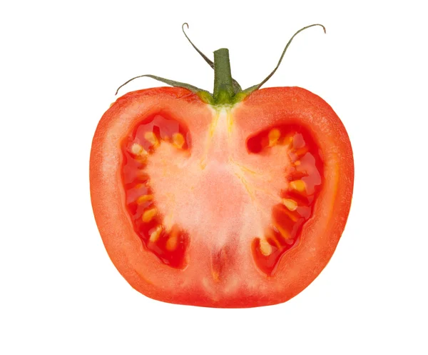 La mitad del tomate — Foto de Stock