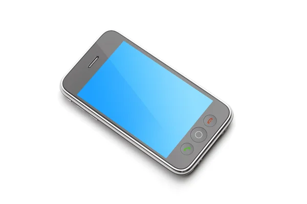 Touch screen cell phone — Stock Photo, Image