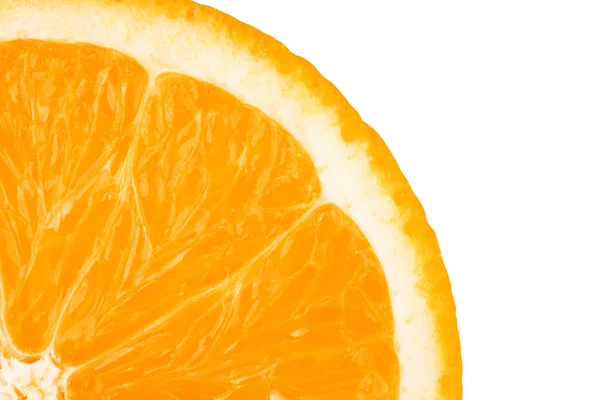 Macro food collection - Orange slice — Stock Photo, Image