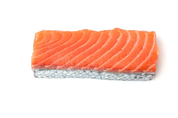 新鲜的鲑鱼片 — 图库照片