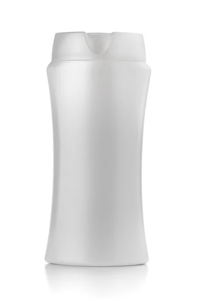 白色洗发水瓶 — 图库照片