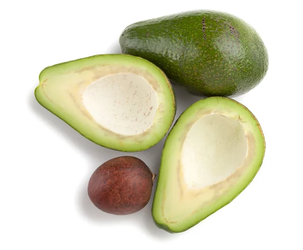 Ripe avocado. Above view — Stock Photo, Image