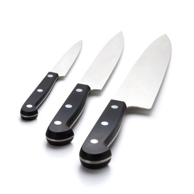 Üç mutfak bıçakları