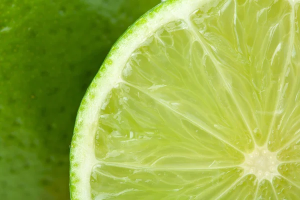 Ripe lime closeup — Stock Photo, Image