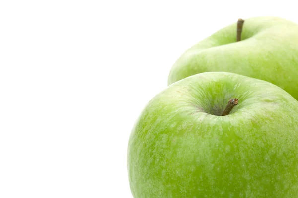 Ripe green apples — Stock Photo, Image