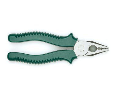 Green pliers clipart