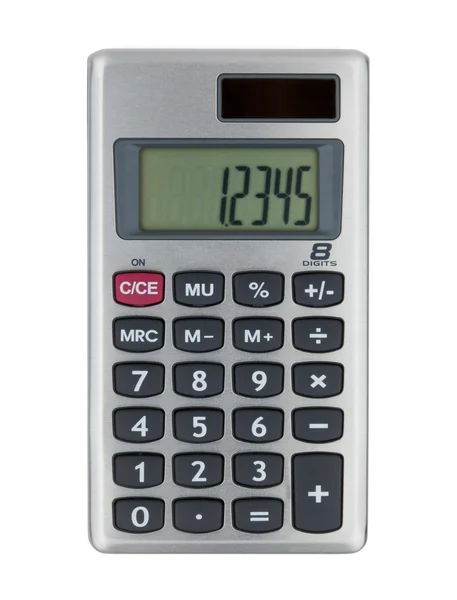 Mały kalkulator — Zdjęcie stockowe