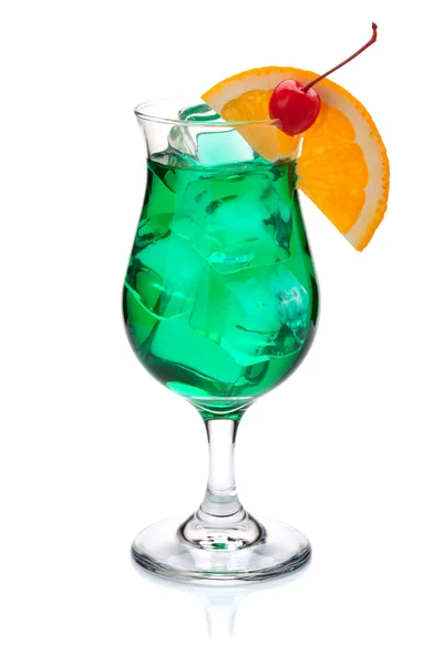 Cocktail tropical verde — Fotografia de Stock