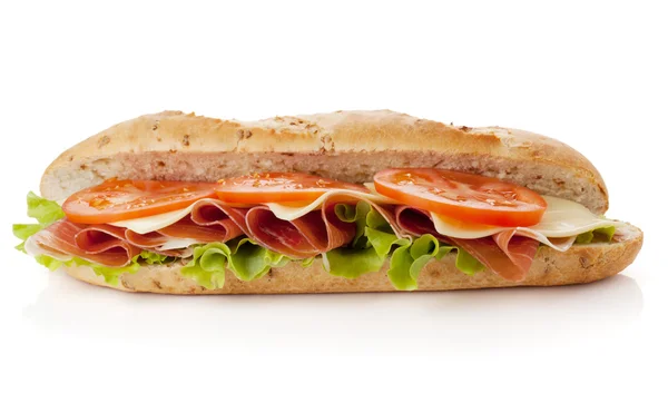 Persiapan sandwich — Stok Foto
