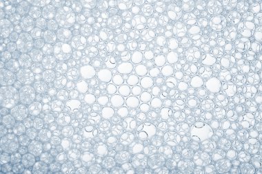 Foam bubbles macro clipart