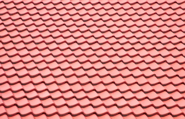Sfondo tetto rosso — Foto Stock