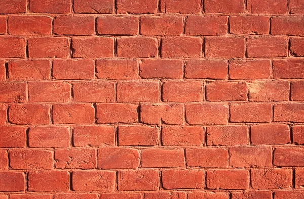 Rode baksteen muur achtergrond — Stockfoto