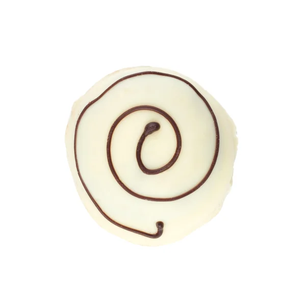 Foto ravvicinata di caramelle isolate su bianco — Foto Stock