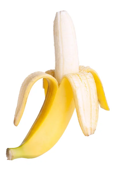 Открытый банан — стоковое фото