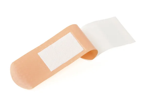 Sticking plaster isolated on white background — Stock Photo, Image