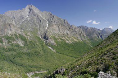 Transbaikal mountains clipart