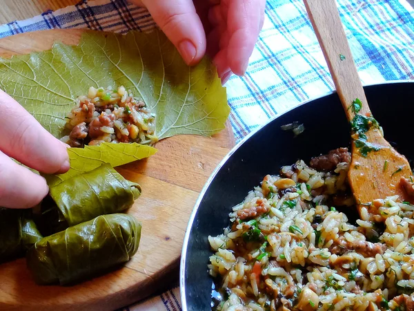 asma yaprak dolması